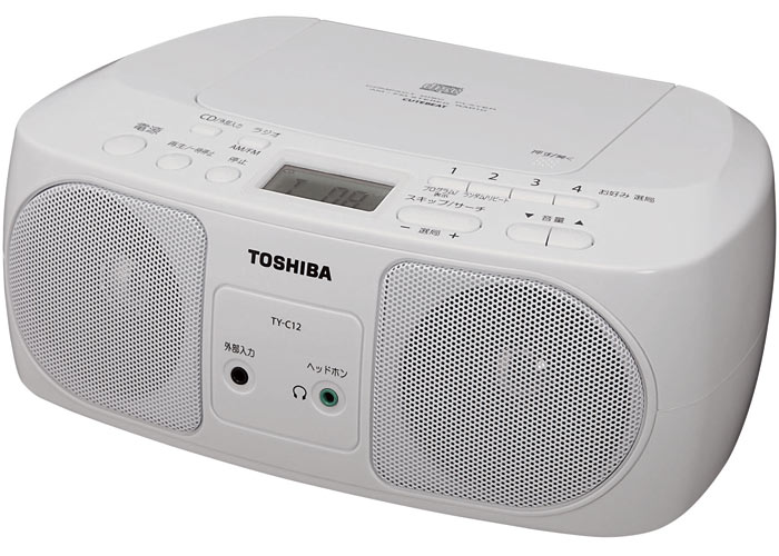 ★お求めやすく価格改定★ TY-C12：CDラジオ：東芝エルイートレーディング株式会社 ラジカセ